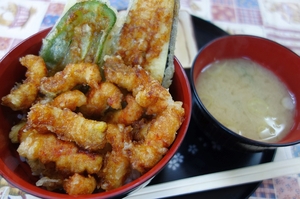 期間限定♪レイクロブスター天丼