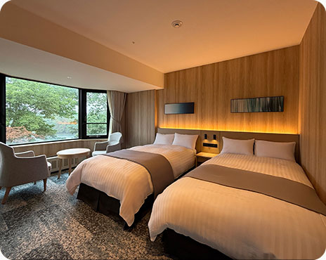 Corner Resort Room