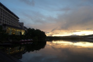 夏は夕焼けがおすすめ