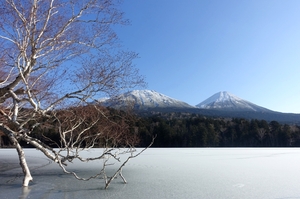 オンネトー結氷