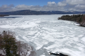 今日の阿寒湖