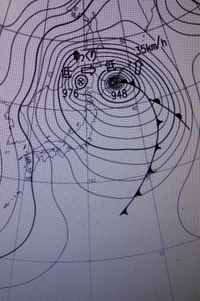 爆弾低気圧襲来