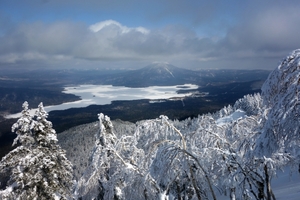 冬の絶景、フップシ岳へ