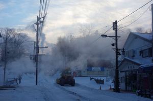 これが氷点下２７．５℃の朝