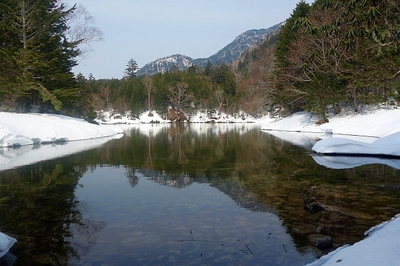 太郎湖と次郎湖へ