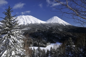 絶景！冬のオンネトー展望台