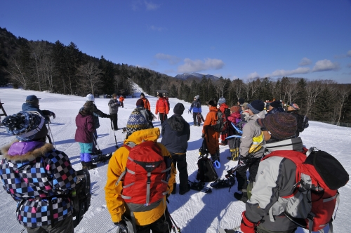 冬の白湯山スノーハイク前編