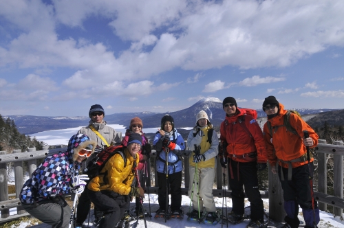 冬の白湯山スノーハイク前編