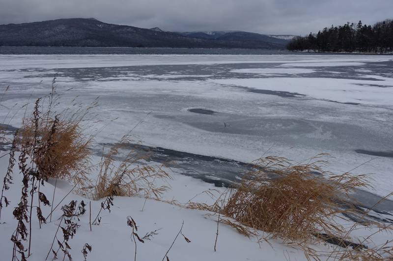 12月31日の阿寒湖