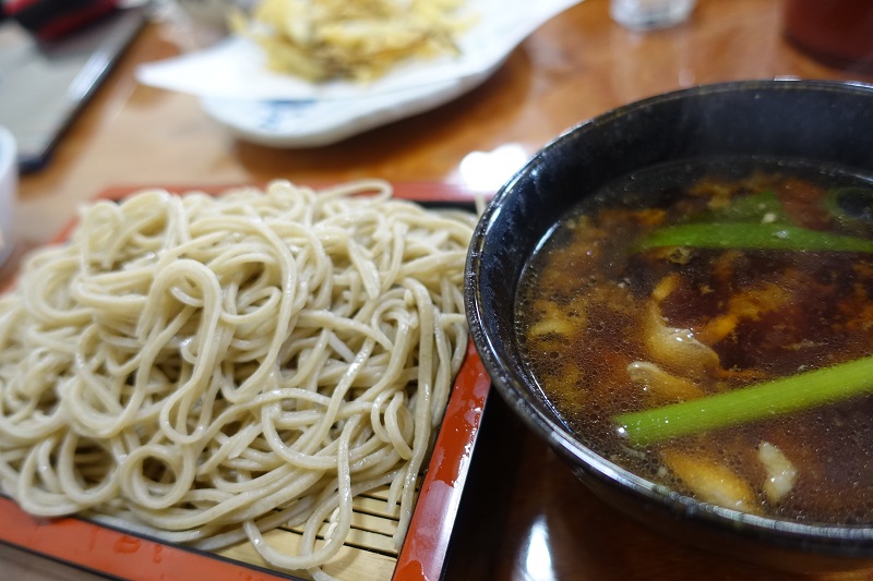 奈辺久さんのワカサギ天ぷら