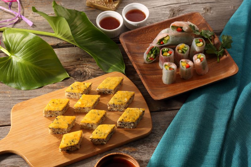 インドネシア料理のチャーチャンハップや生春巻き